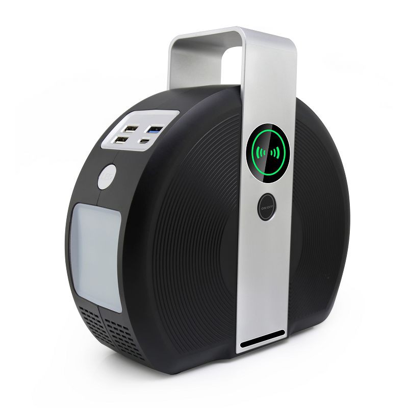 Portable Solè Power Station pou Kay