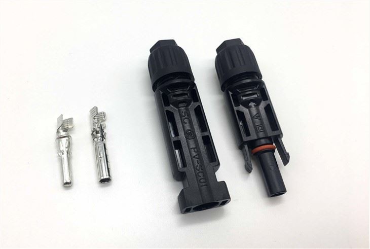 Elektrik solè fotovoltaik Connector 1500VDC