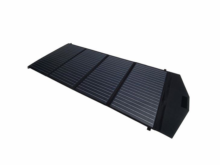 200 watt sou kadriyaj pòtab panèl solè pliyan