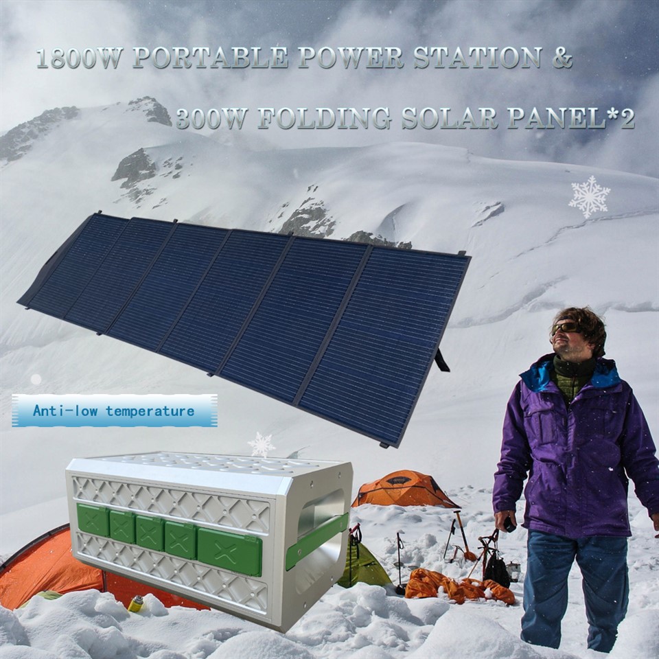Portable Power Station 2000W Anti-ba tanperati